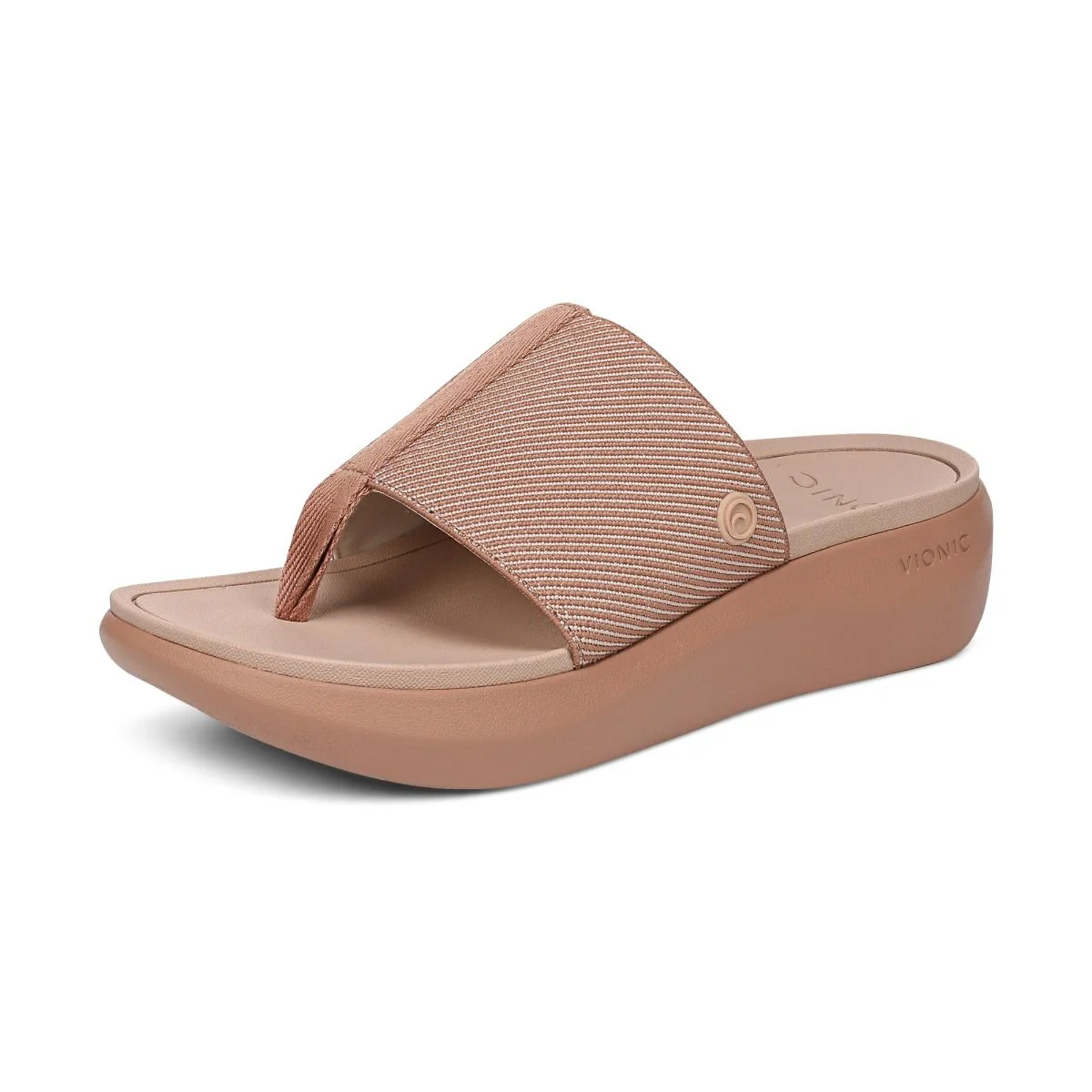 Beach Aqua Platform Toe Post Sandal - Image 8