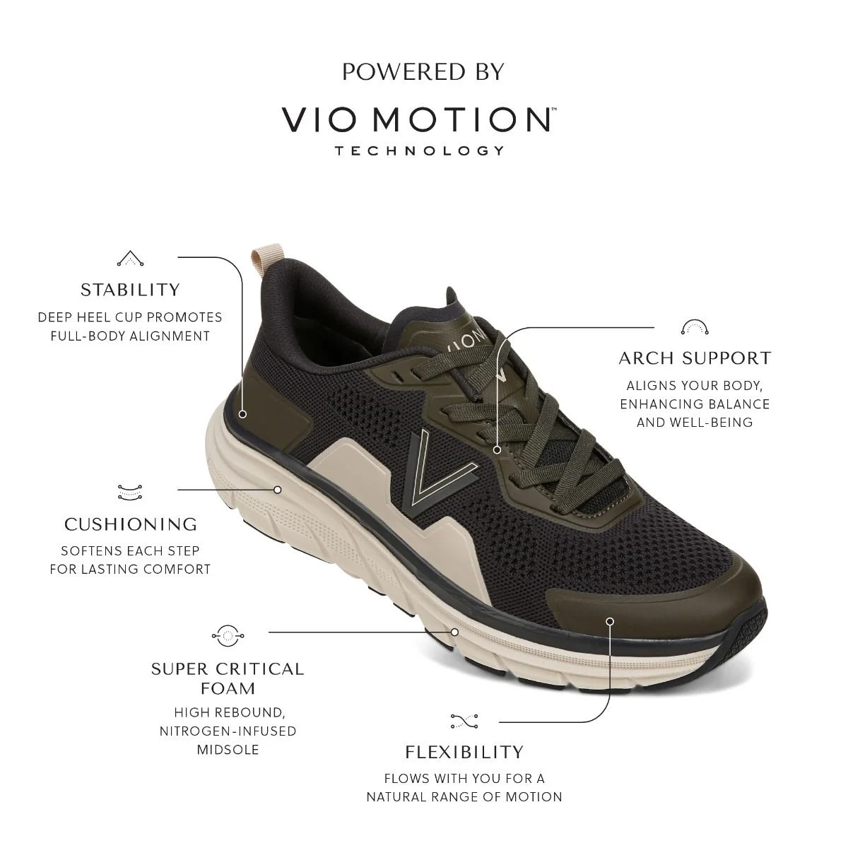 Men's Walk Max Lace Up Sneaker - Image 10