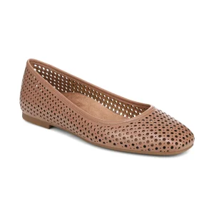 Orinda Perf Square Toe Ballet Flat